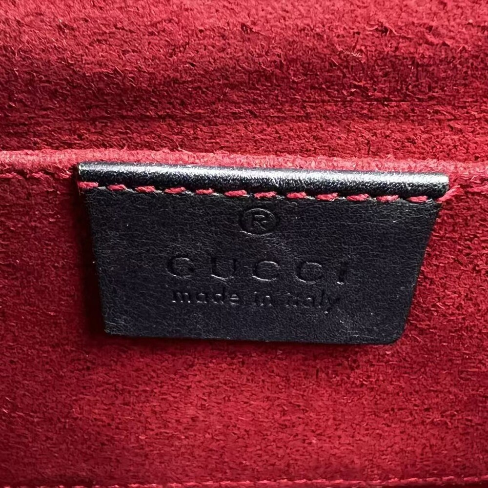 Hj Gucci Gg Supreme Small Padlock #236199G88B - Picture 12 of 14